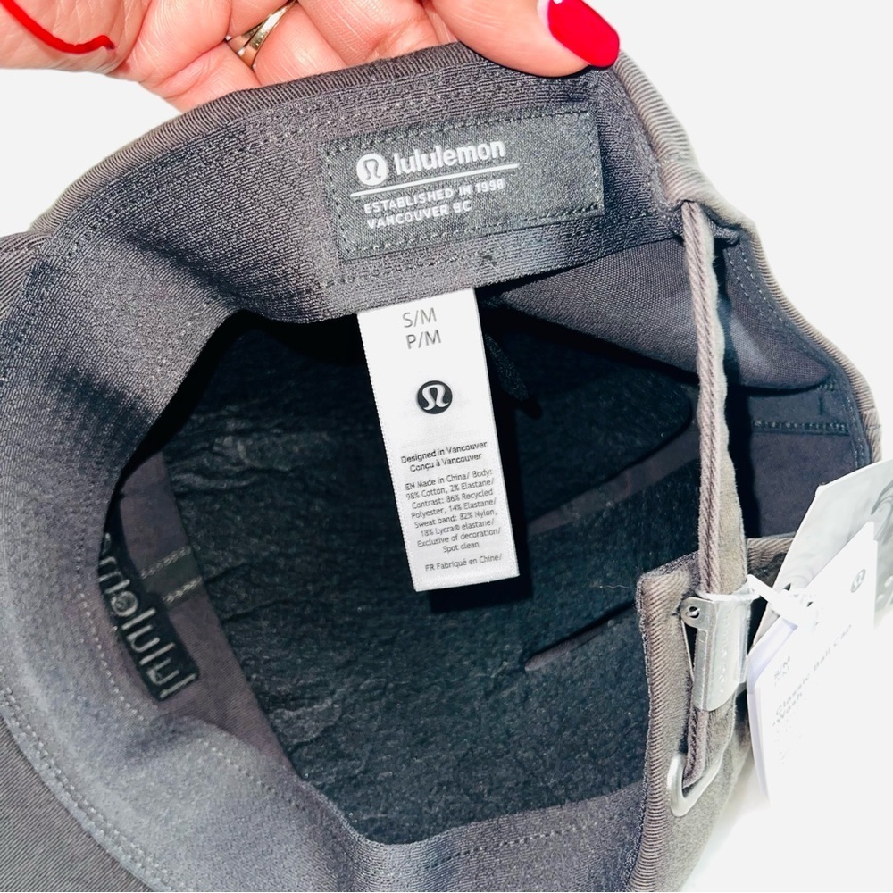 Lululemon Gray Classic Ball Cap Wash - Picture 8 of 8